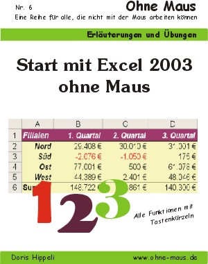 Start mit Excel 2003